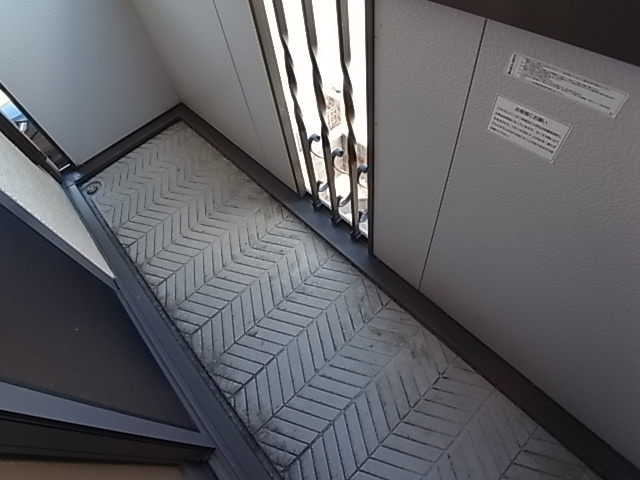 神戸市北区谷上南町の一戸建てのバルコニー