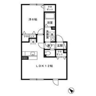 【間取り】 | クレール泉野