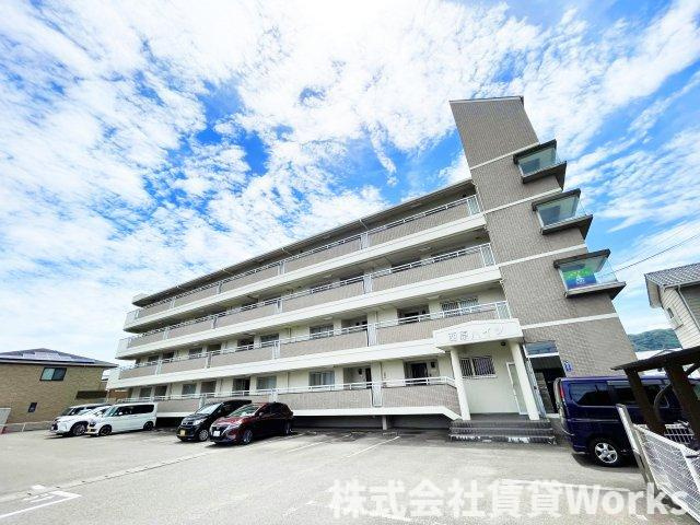 西原ハイツの外観|落ち着いた雰囲気の外観です