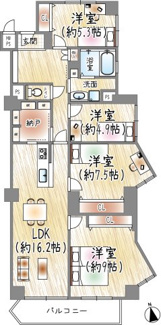 【間取り】 | サニークレスト宝塚 | 間取り