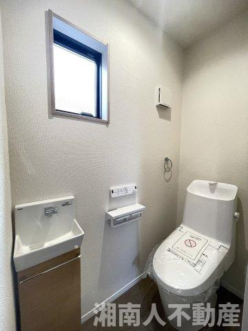 藤沢市下土棚３７３－７新築戸建のトイレ|トイレも気になるポイント