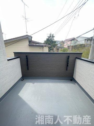 藤沢市下土棚３７３－７新築戸建のバルコニー|広々としたバルコニーです