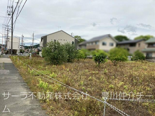 売地　蒲郡市大塚町大門19-1,17-2,18-4の外観|現地写真　南側より撮影