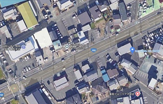 売地　浜松市中央区子安町の地図