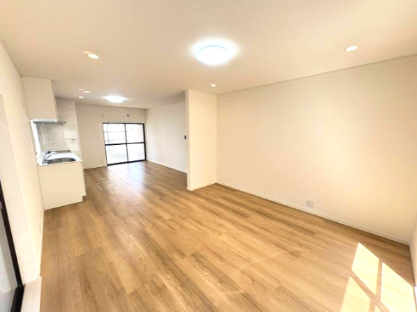 明石市大久保町大窪の居間・リビング|ご家族みんながゆったりくつろげるリビング。