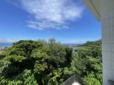 【展望】 | 南城市知念久原（全8棟）ラスト8号棟 | 8号棟　オーシャンビュー♪