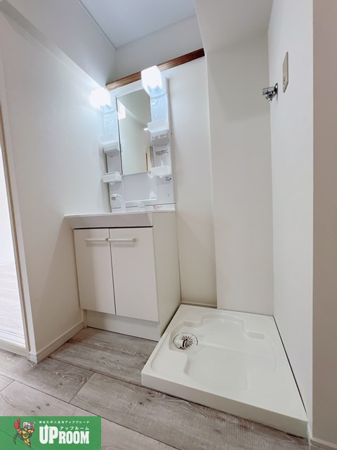 竹美ハイツの洗面所