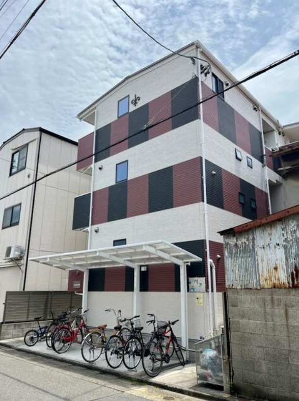 名古屋市中川区九重町　収益アパートの外観