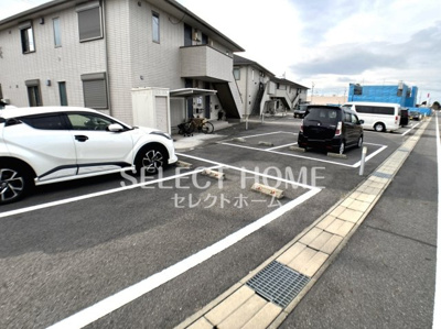 【駐車場】 | デュラアサヒＢ棟 | 駐車スペースもあります