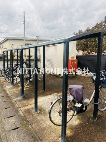 ＲＩＯ　AＯＮＯ　Ⅰ号館のエントランス|屋根付きの駐輪場を完備しています◆