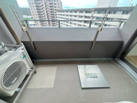 【バルコニー】 | アクロス博多セントラルパーク☆仲介手数料無料☆ | お隣との距離も十分開けて、光や風を遮りません。