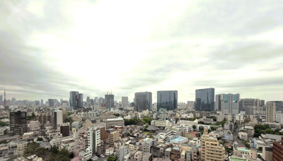 【展望】 | 高輪ザ・レジデンス | リビングから撮影