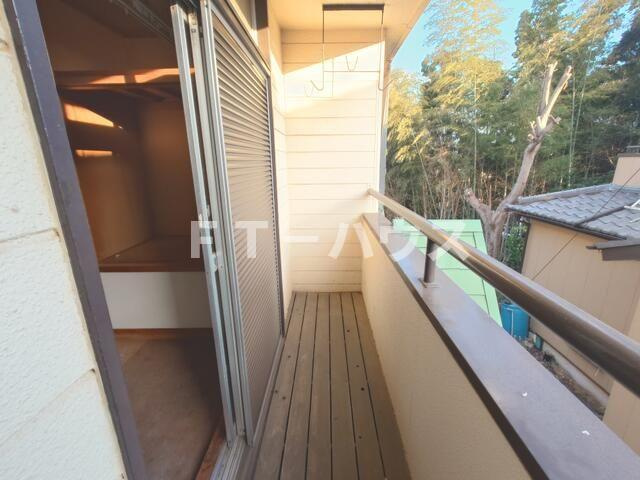 岡田テラスハウスのバルコニー