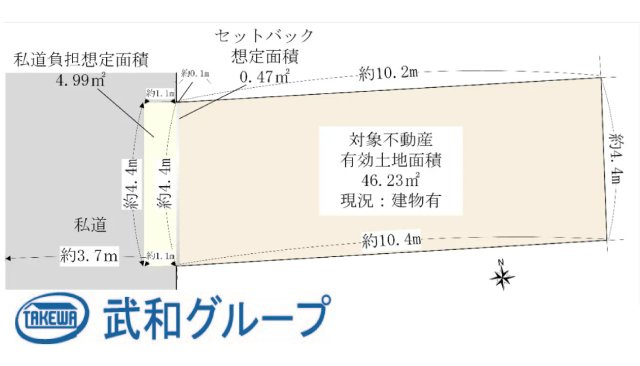 鶴見区安田３丁目　売土地の画像