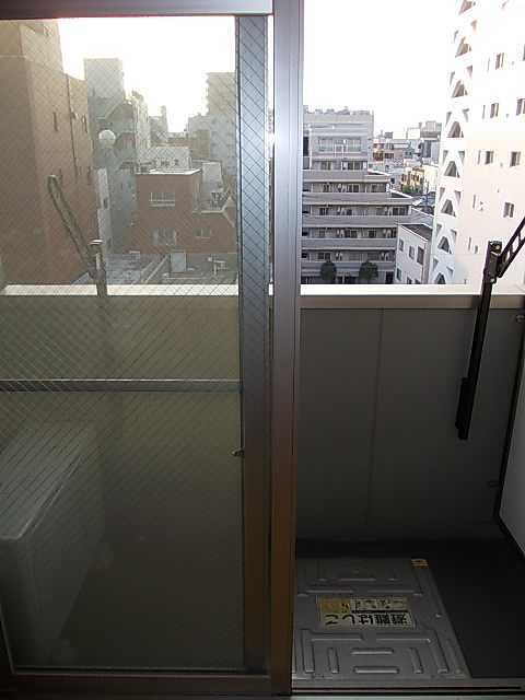 ミラージュ　錦糸町のバルコニー