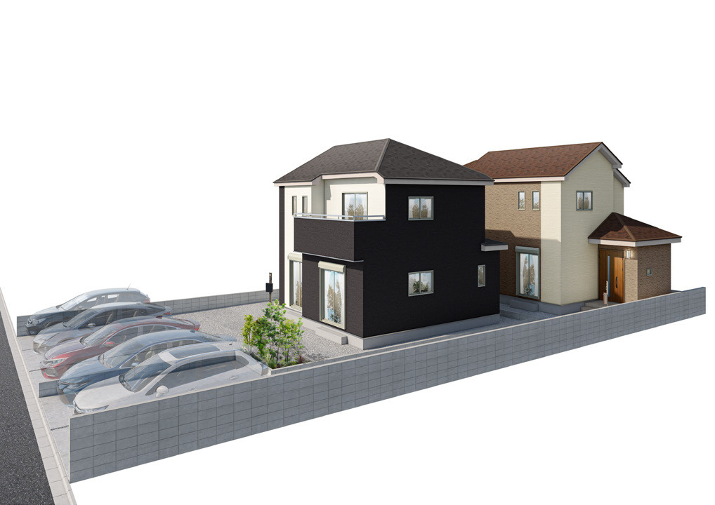 ハートフルタウン／東区湖東3丁目／2号棟の外観