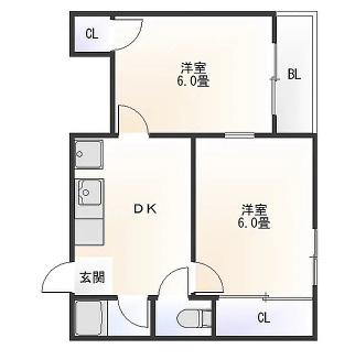 大阪市浪速区敷津西1丁目　店舗付き住宅　現況満室の間取り