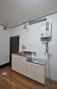 大阪市浪速区敷津西1丁目　店舗付き住宅　現況満室のキッチン