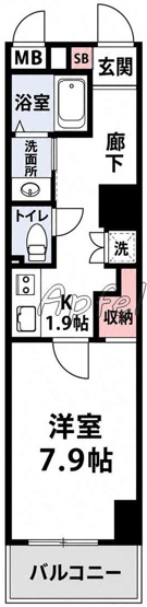 【間取り】 | イーストヴィラ梅田