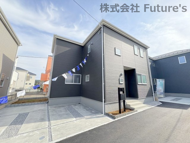 三郷市彦倉1丁目　新築戸建　全3棟　2号棟の外観|2025年4月築の新築分譲住宅・長期優良住宅