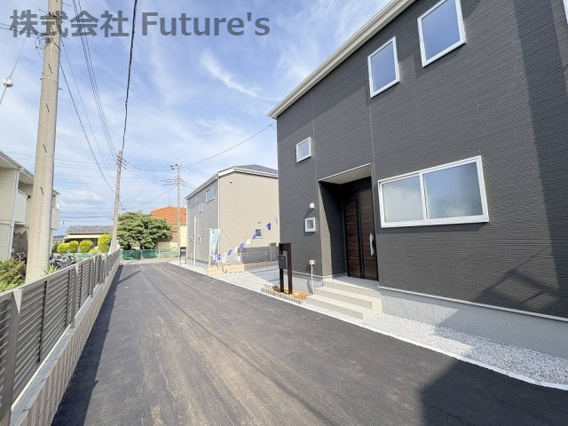 三郷市彦倉1丁目　新築戸建　全3棟　2号棟の前面道路含む現地写真|前面道路含む現地写真です。