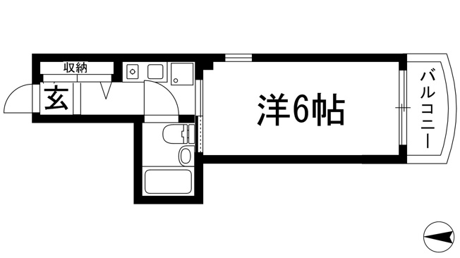 【間取り】 | ミツワ小戸ビル