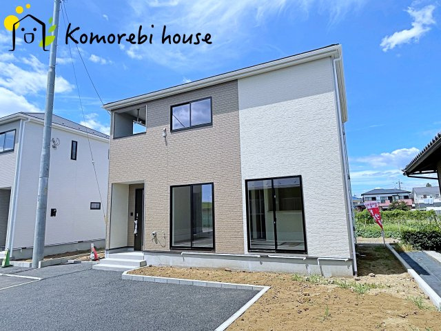 川島町伊草　第2　新築一戸建て　クレイドルガーデン　02の外観|きれいな外観です