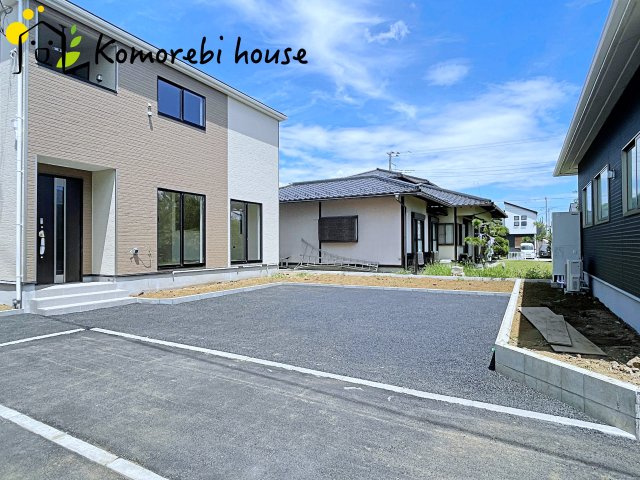 川島町伊草　第2　新築一戸建て　クレイドルガーデン　02の駐車場|駐車場です