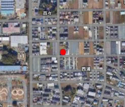 分譲地　豊川市本野町西浦21番3　区画Bの地図