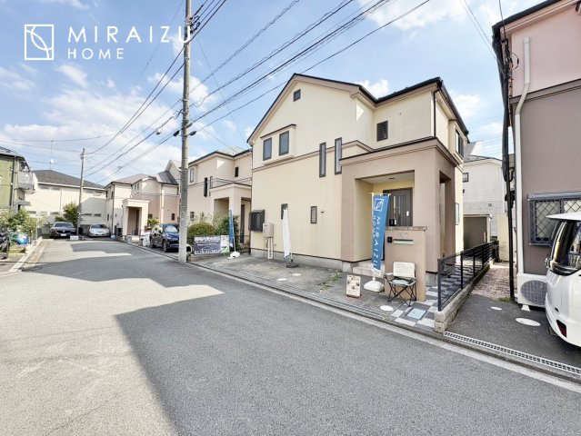 【外観】 | 陽の光をたっぷりと浴びながら気持ち良く生活が出来ます。夢のマイホーム、夢ではなく実現出来ます！見学・ご相談等、お気軽にご連絡下さい。