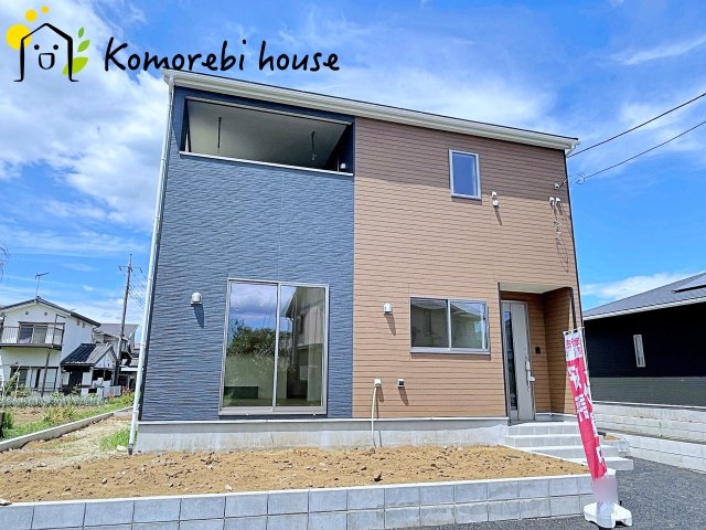 川島町伊草　第2　新築一戸建て　クレイドルガーデン　04の外観|きれいな外観です