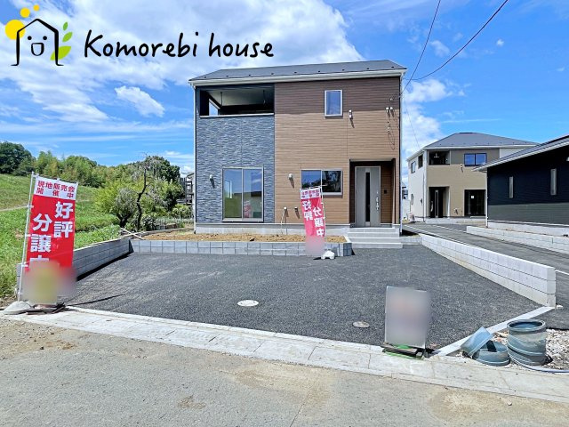 川島町伊草　第2　新築一戸建て　クレイドルガーデン　04の駐車場|駐車場に車を止められます