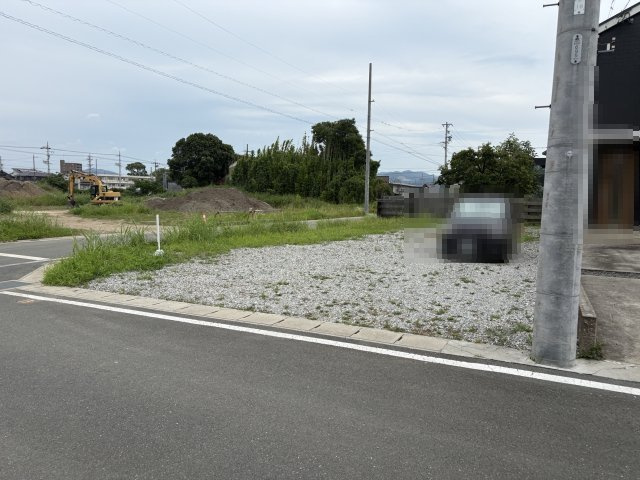 売地　豊川駅東区画整理４街区１画地の前面道路含む現地写真|前面道路含む現地写真