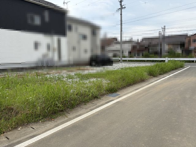 売地　豊川駅東区画整理４街区１画地の前面道路含む現地写真|前面道路含む現地写真
