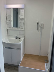 ◆リフォーム済み◆上柏尾町 中古マンション 1180万円の独立洗面台