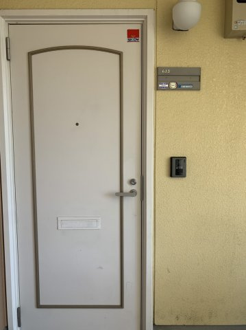 ハイツ菅原E棟の玄関|ゆったりとした玄関です