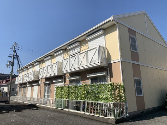 ハイツ菅原E棟の外観パース|外観パースです