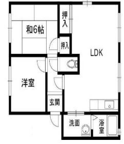 ハイツ菅原E棟の間取り