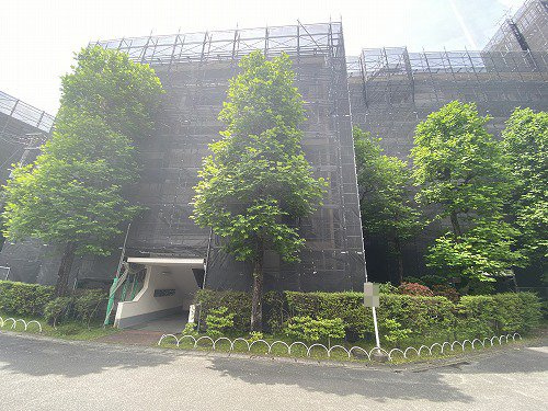 東大路高野第2住宅9号棟の外観