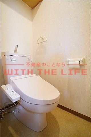 クオリティ平田【キャッシュバック対象物件】のトイレ|コンパクトで使いやすいトイレです