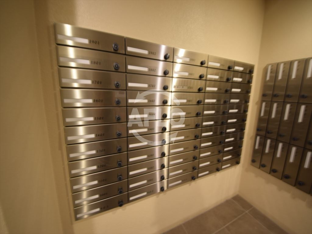 プレサンスタワー難波WESTのその他共用部分|プレサンスタワー難波　メールＢＯＸ