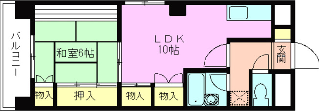 【間取り】 | シオミプラザシックス