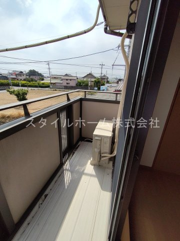 リトルエデンBのバルコニー