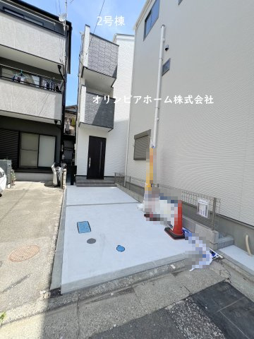 新築戸建 江東区東砂４丁目 4LDK カースペース　所有権19.44坪の駐車場