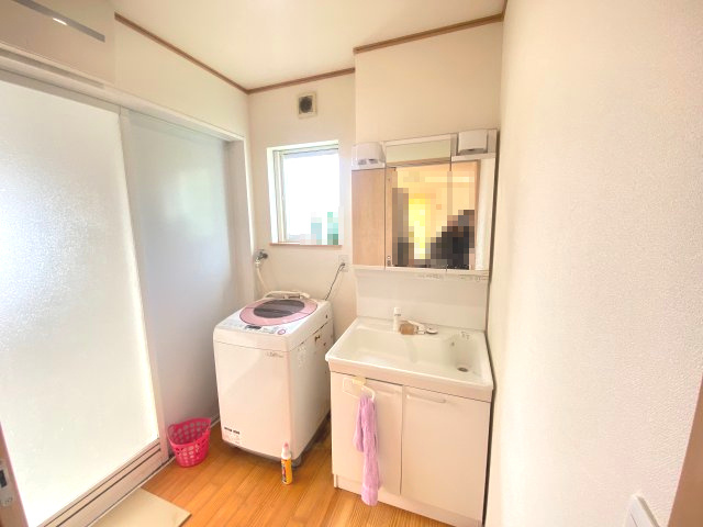 【オール電化】　笠間市石井　4LDKの洗面所