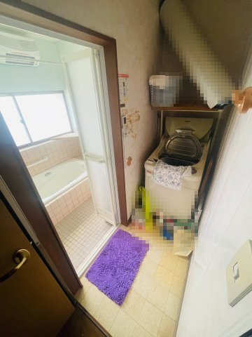 日立市十王町友部　中古平屋のランドリースペース