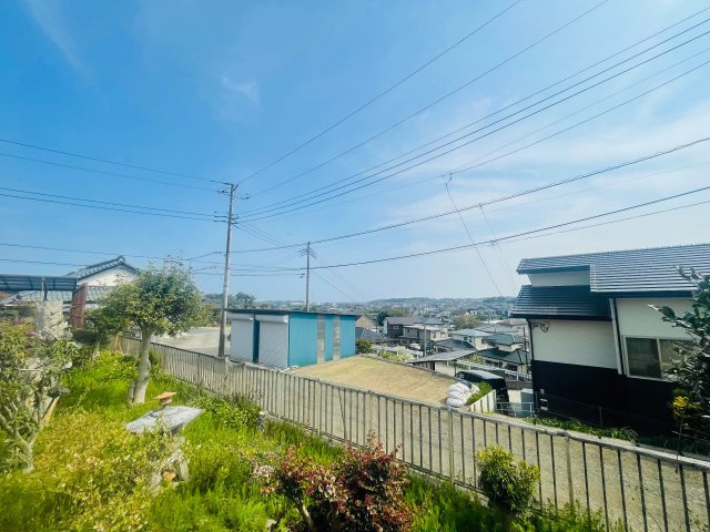 日立市十王町友部　中古平屋の庭
