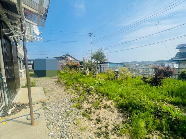 日立市十王町友部　中古平屋の庭