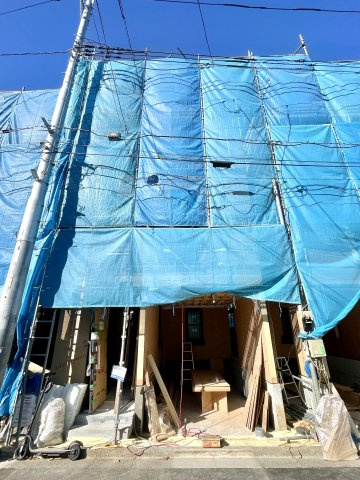 西東京市下保谷1丁目　南道路の新築分譲住宅全3棟の外観|B号棟