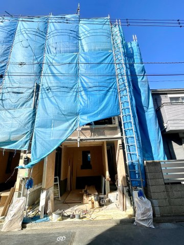 西東京市下保谷1丁目　南道路の新築分譲住宅全3棟の外観|C号棟